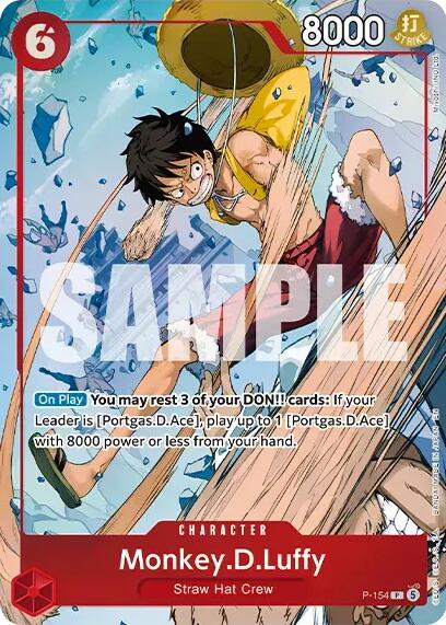Monkey.D.Luffy (Premium Card Collection -Flame-Flame Fruit Coliseum Edition-) [One Piece Promotion Cards] | Cards and Coasters CA
