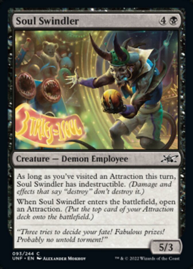 Soul Swindler [Unfinity] | Cards and Coasters CA