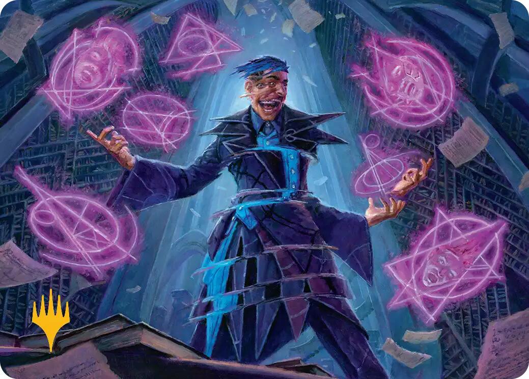 Dark Matter Manipulator Art Card (Gold-Stamped) [Reality Fracture Art Series] | Cards and Coasters CA