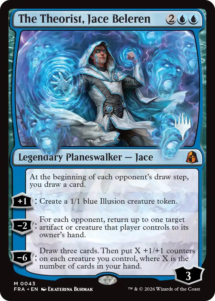 The Theorist, Jace Beleren [Reality Fracture Promos] | Cards and Coasters CA
