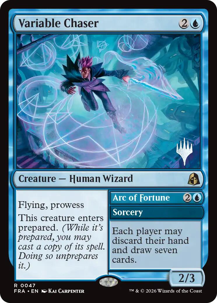 Variable Chaser [Reality Fracture Promos] | Cards and Coasters CA