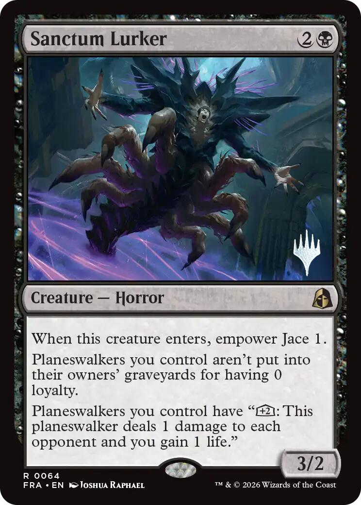 Sanctum Lurker [Reality Fracture Promos] | Cards and Coasters CA