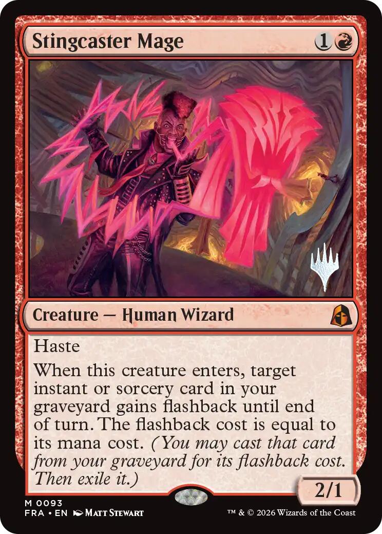 Stingcaster Mage [Reality Fracture Promos] | Cards and Coasters CA