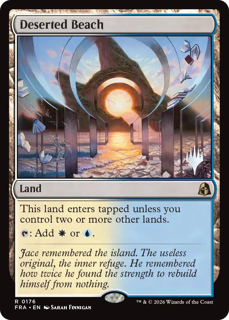 Deserted Beach [Reality Fracture Promos] | Cards and Coasters CA