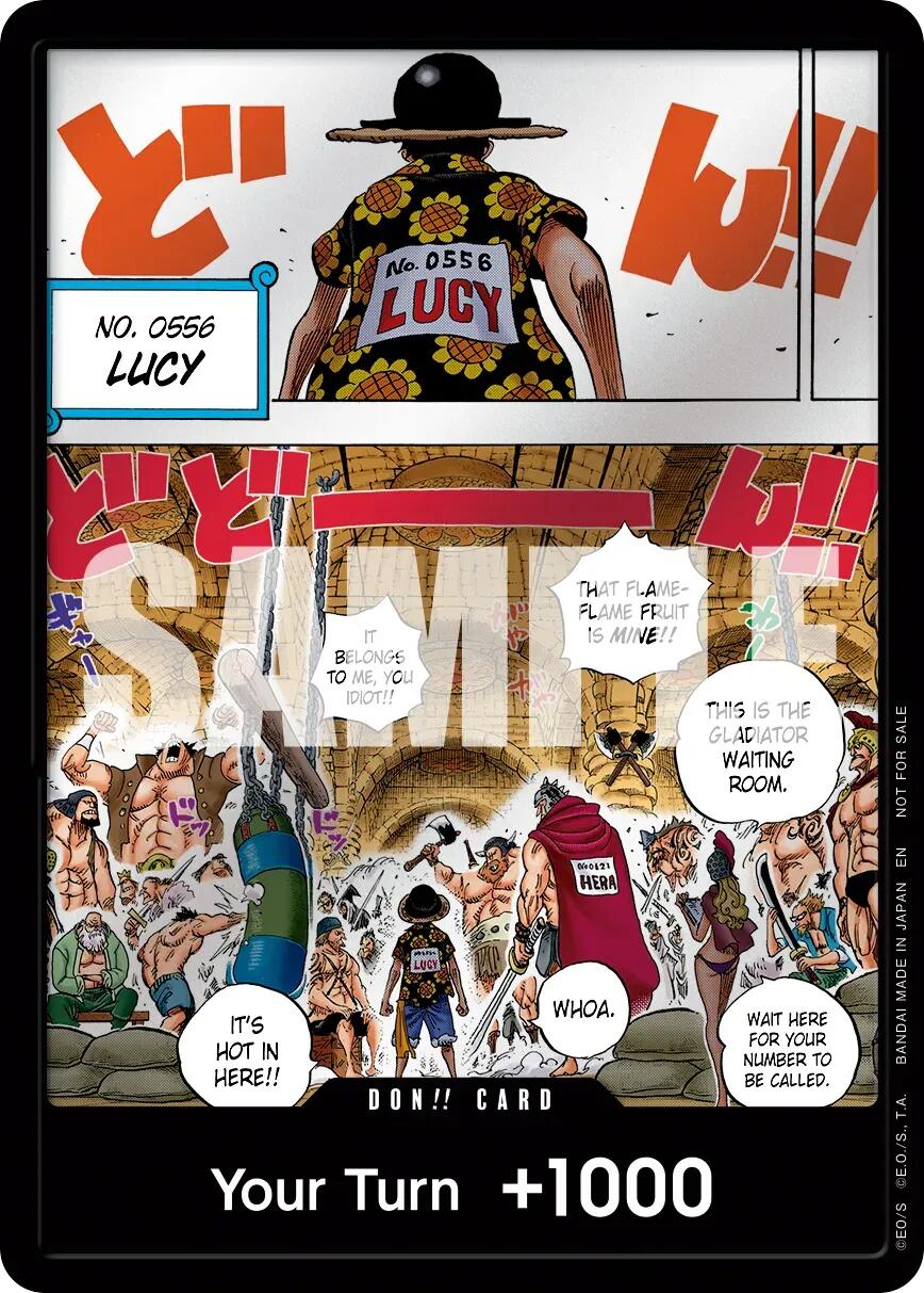 DON!! Card (Flame-Flame Fruit Coliseum) [One Piece Promotion Cards] | Cards and Coasters CA