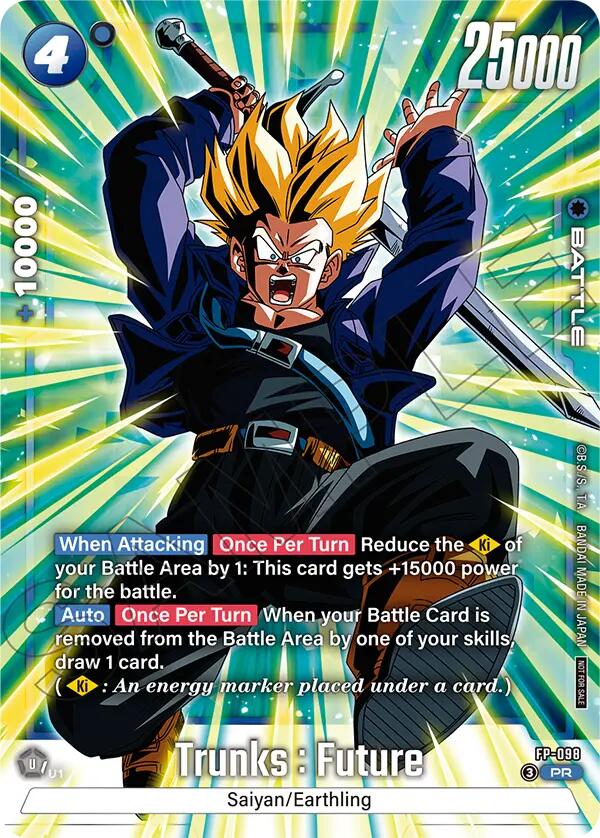 Trunks : Future (FP-098) (Tournament Pack 12) [Fusion World Tournament Cards] | Cards and Coasters CA