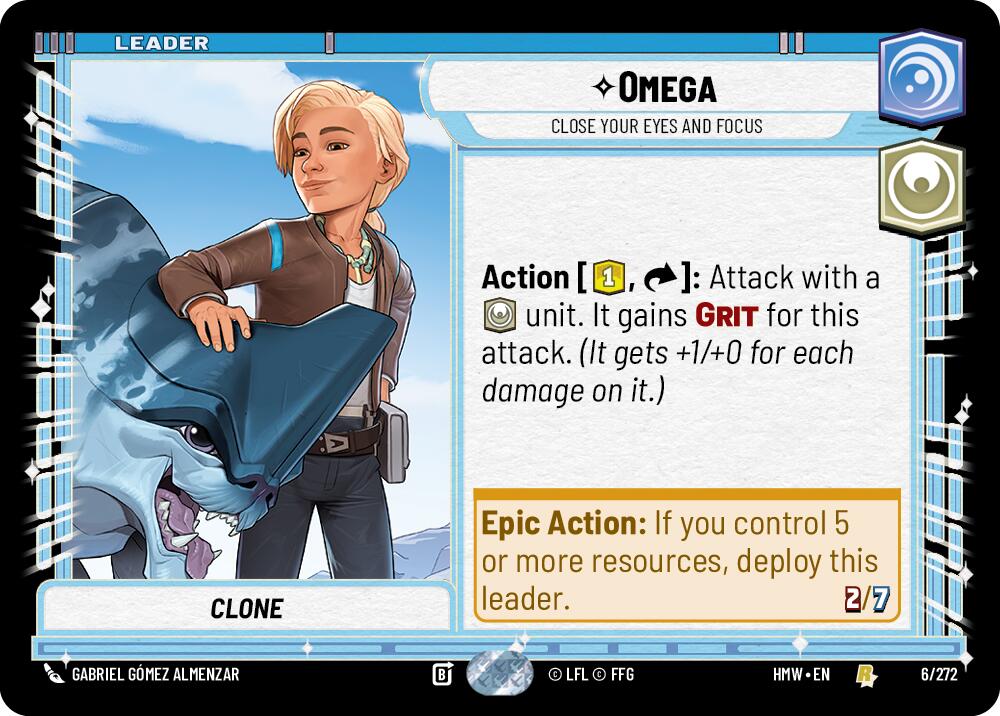 Omega - Close Your Eyes and Focus (6/272) (6/272) [Homeworlds] | Cards and Coasters CA
