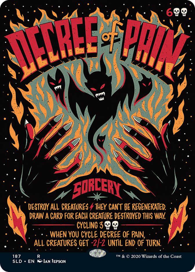 Decree of Pain [Secret Lair Drop Series] | Cards and Coasters CA