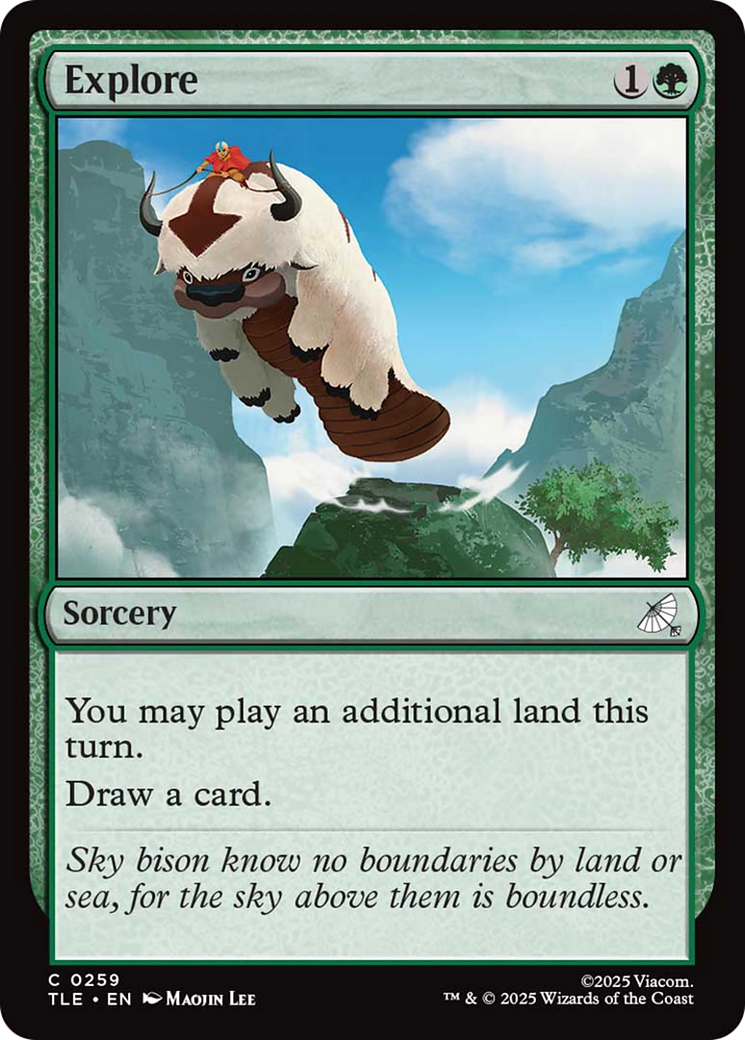 Explore [Avatar: The Last Airbender: Eternal-Legal] | Cards and Coasters CA