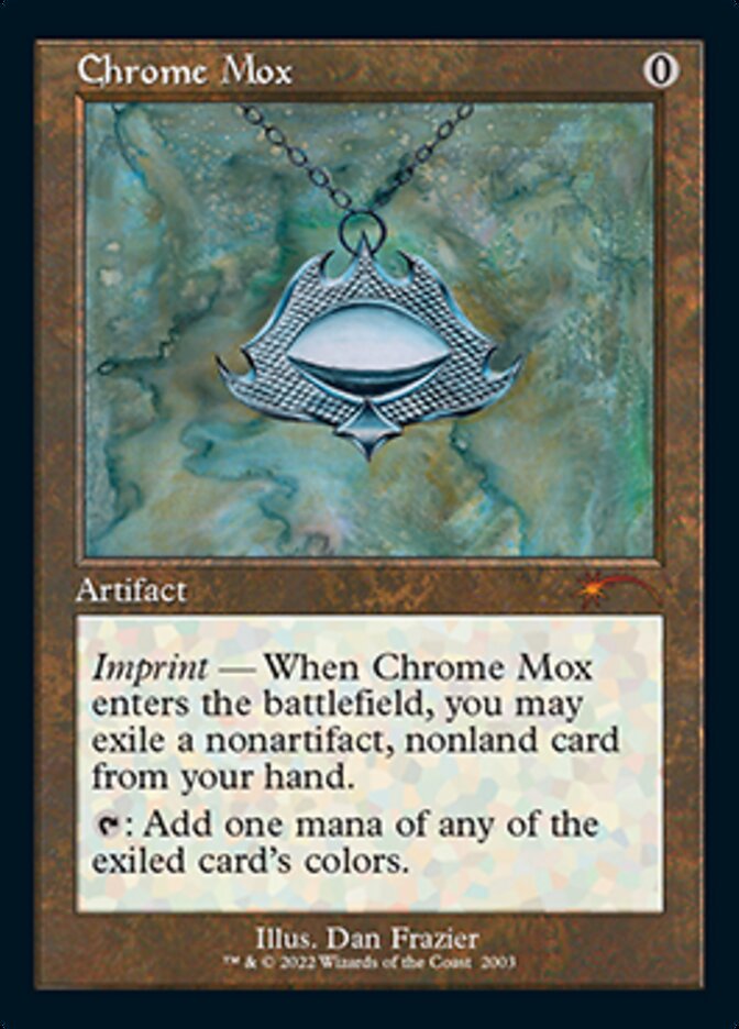 Chrome Mox (Retro) [Secret Lair Countdown Kit] | Cards and Coasters CA