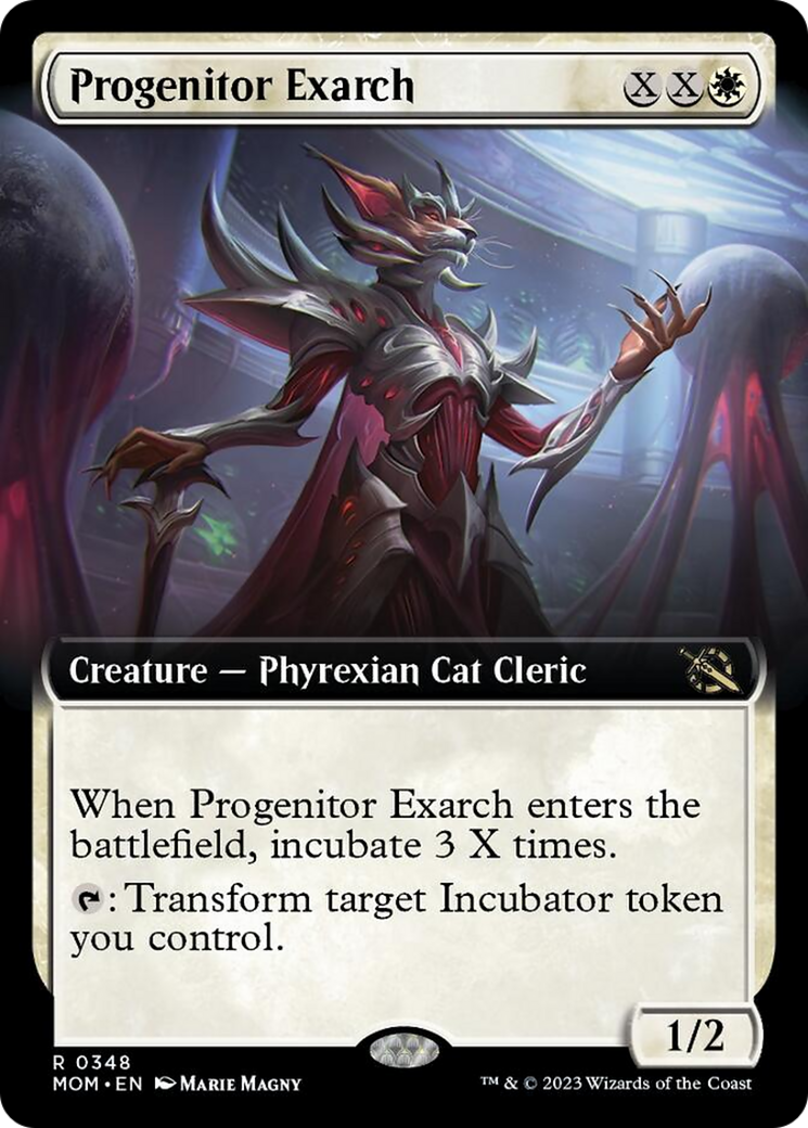 Progenitor Exarch (Extended Art) [March of the Machine] | Cards and Coasters CA