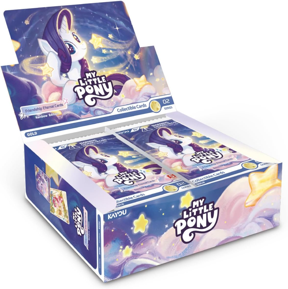 My Little Pony Friendship Rainbow Edition Series 2 Booster Box | Cards and Coasters CA