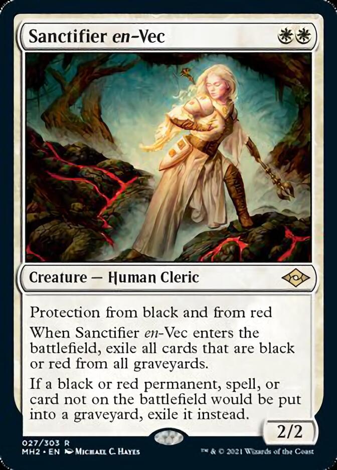 Sanctifier en-Vec [Modern Horizons 2] | Cards and Coasters CA