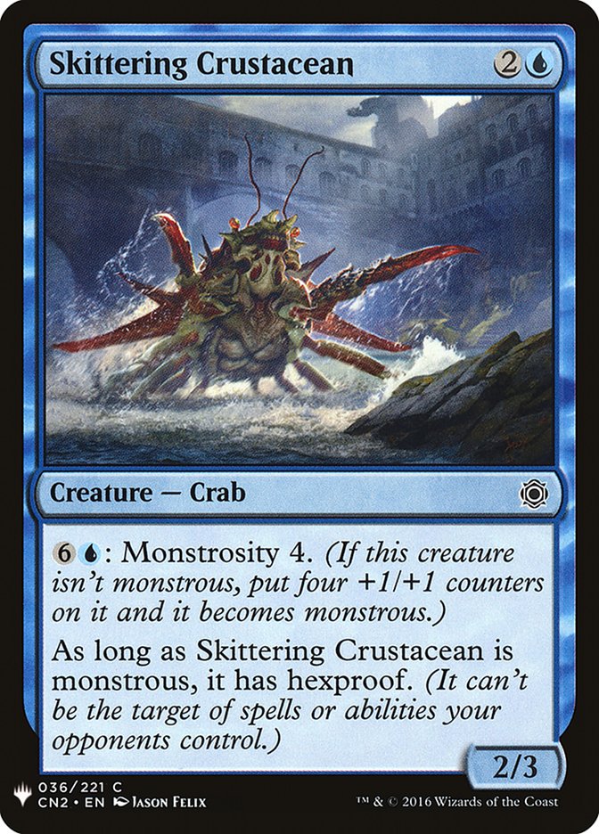 Skittering Crustacean [Mystery Booster] | Cards and Coasters CA