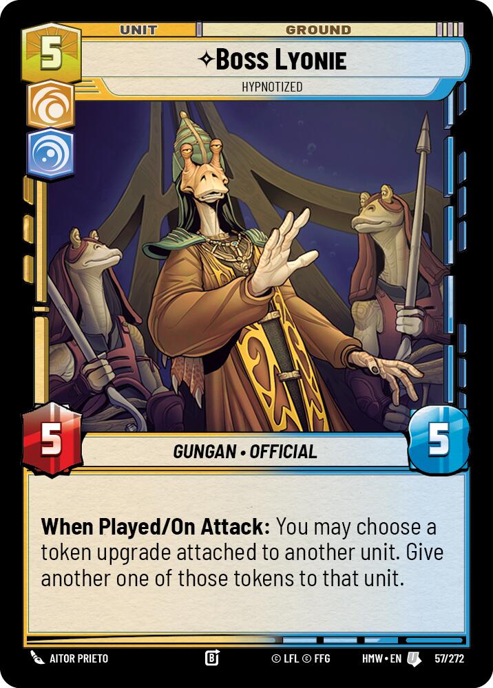 Boss Lyonie - Hypnotized (57/272) (57/272) [Homeworlds] | Cards and Coasters CA