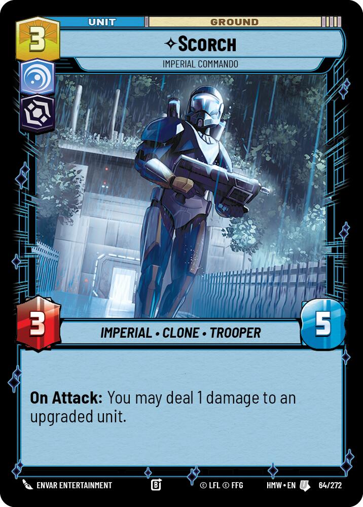 Scorch - Imperial Commando (64/272) (64/272) [Homeworlds] | Cards and Coasters CA