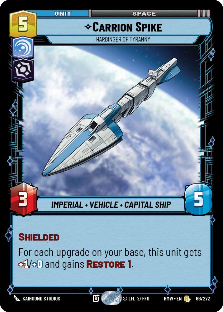 Carrion Spike - Harbinger of Tyranny (66/272) (66/272) [Homeworlds] | Cards and Coasters CA