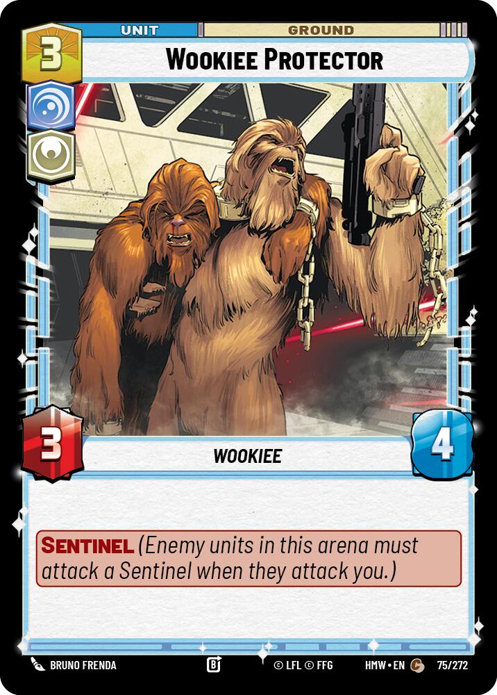 Wookiee Protector (75/272) (75/272) [Homeworlds] | Cards and Coasters CA