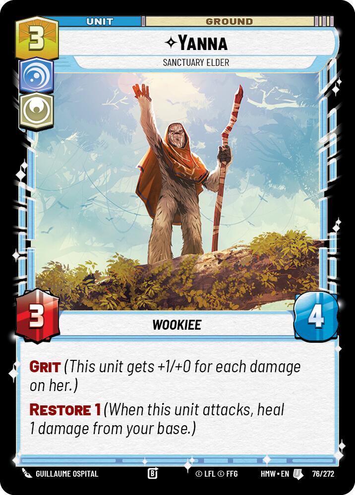 Yanna - Sanctuary Elder (76/272) (76/272) [Homeworlds] | Cards and Coasters CA