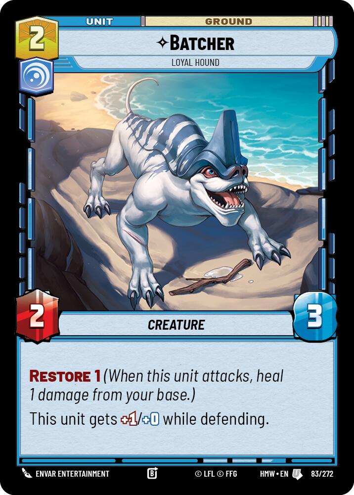 Batcher - Loyal Hound (83/272) (83/272) [Homeworlds] | Cards and Coasters CA