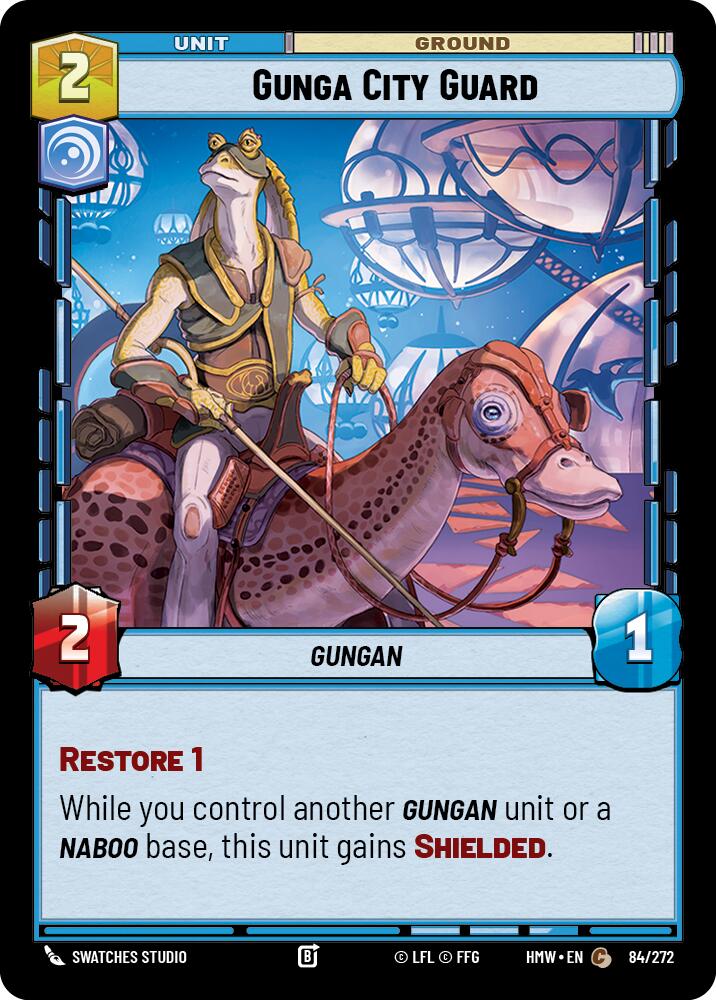 Gunga City Guard (84/272) (84/272) [Homeworlds] | Cards and Coasters CA