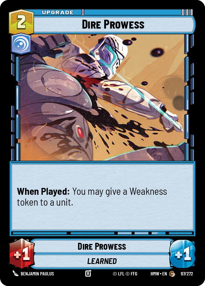 Dire Prowess (97/272) (97/272) [Homeworlds] | Cards and Coasters CA