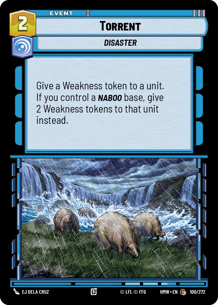 Torrent (100/272) (100/272) [Homeworlds] | Cards and Coasters CA