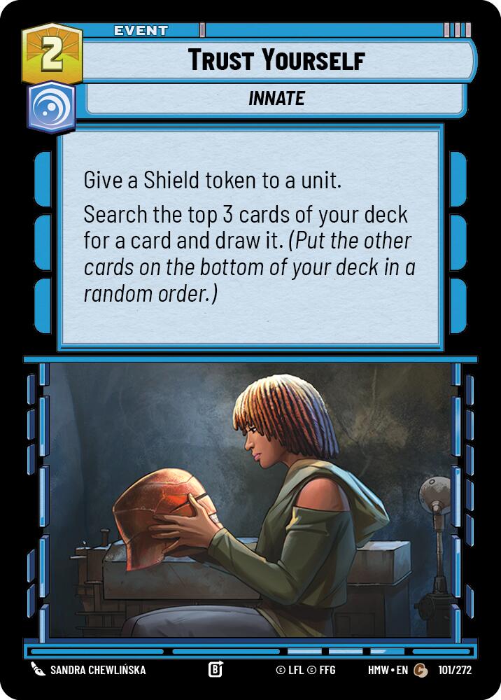 Trust Yourself (101/272) (101/272) [Homeworlds] | Cards and Coasters CA