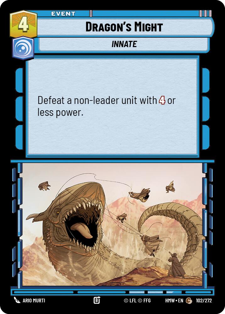 Dragon's Might (102/272) (102/272) [Homeworlds] | Cards and Coasters CA