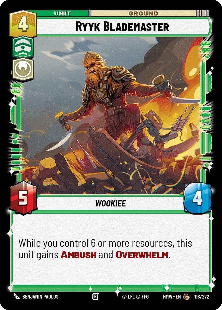 Ryyk Blademaster (118/272) (118/272) [Homeworlds] | Cards and Coasters CA