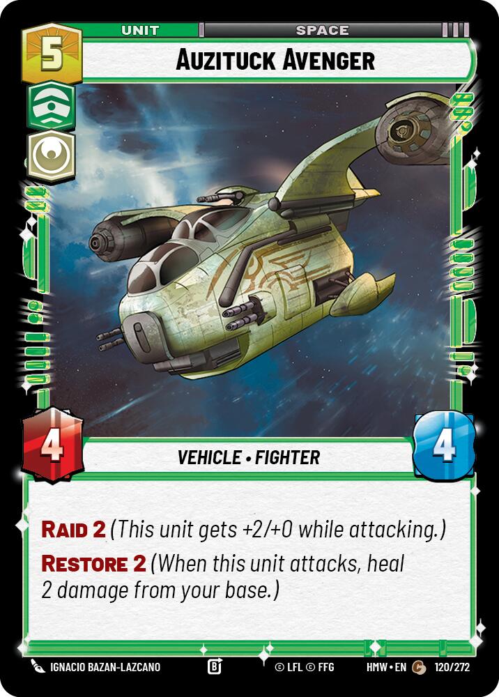 Auzituck Avenger (120/272) (120/272) [Homeworlds] | Cards and Coasters CA