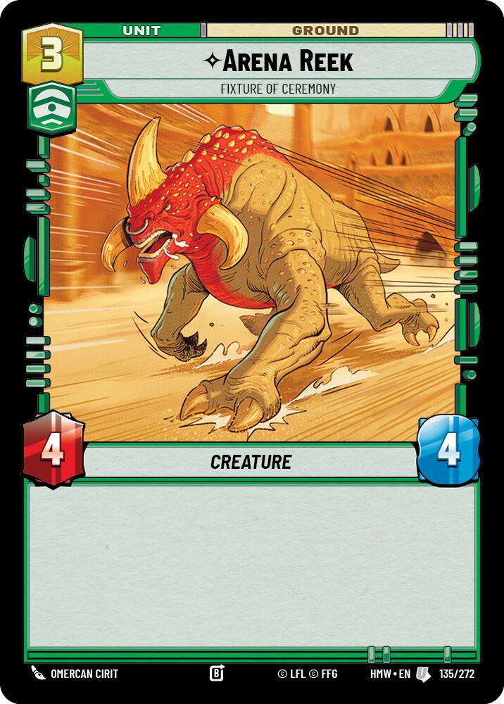 Arena Reek - Fixture of Ceremony (135/272) (135/272) [Homeworlds] | Cards and Coasters CA
