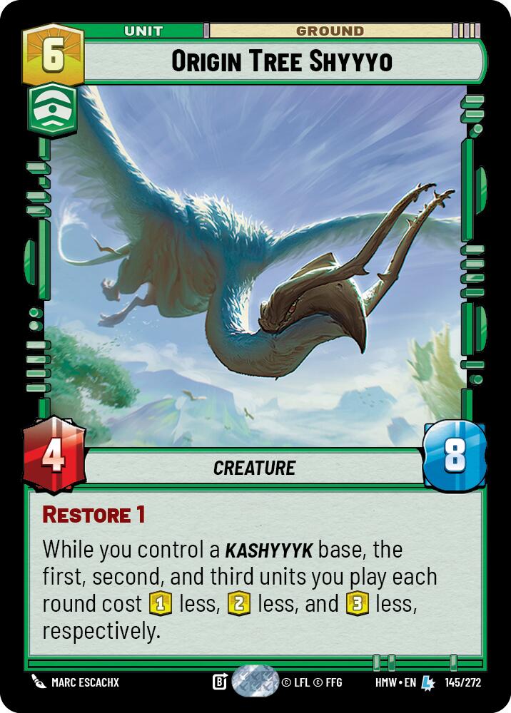 Origin Tree Shyyyo (145/272) (145/272) [Homeworlds] | Cards and Coasters CA