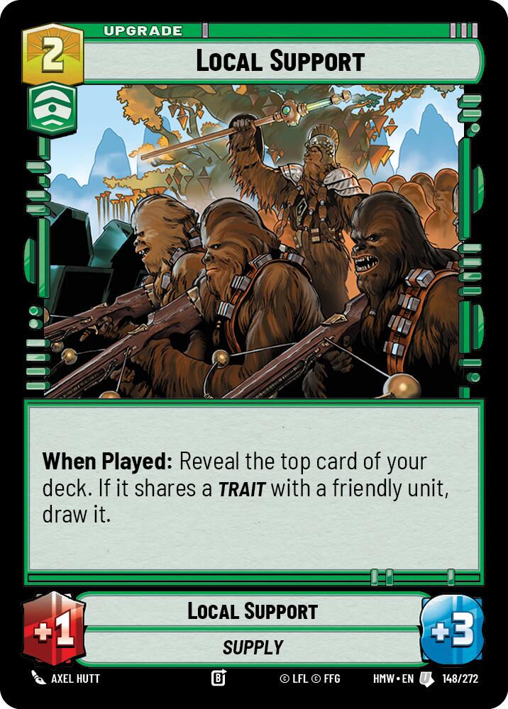 Local Support (148/272) (148/272) [Homeworlds] | Cards and Coasters CA