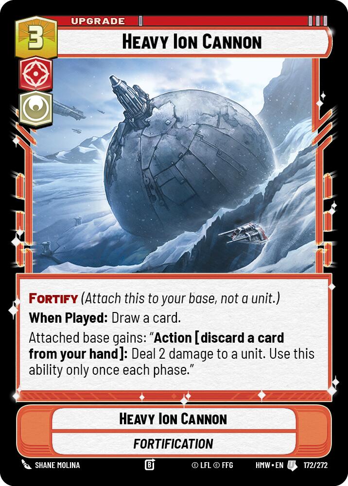 Heavy Ion Cannon (172/272) (172/272) [Homeworlds] | Cards and Coasters CA