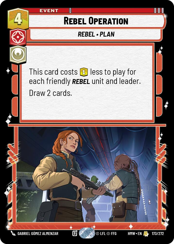 Rebel Operation (173/272) (173/272) [Homeworlds] | Cards and Coasters CA