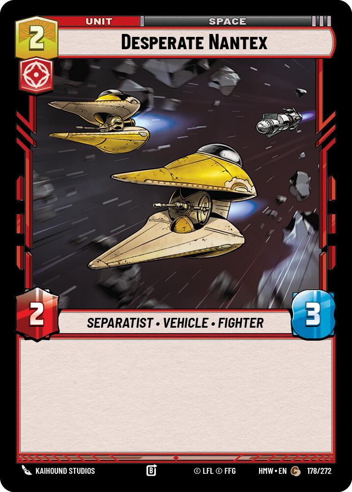 Desperate Nantex (178/272) (178/272) [Homeworlds] | Cards and Coasters CA