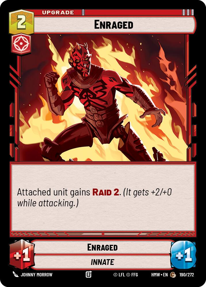 Enraged (190/272) (190/272) [Homeworlds] | Cards and Coasters CA