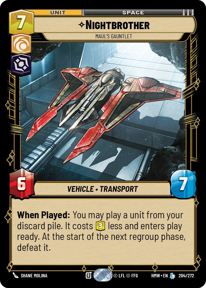 Nightbrother - Maul's Gauntlet (204/272) (204/272) [Homeworlds] | Cards and Coasters CA