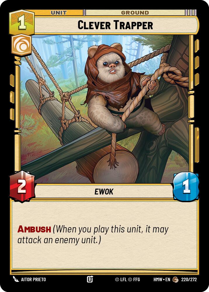 Clever Trapper (220/272) (220/272) [Homeworlds] | Cards and Coasters CA