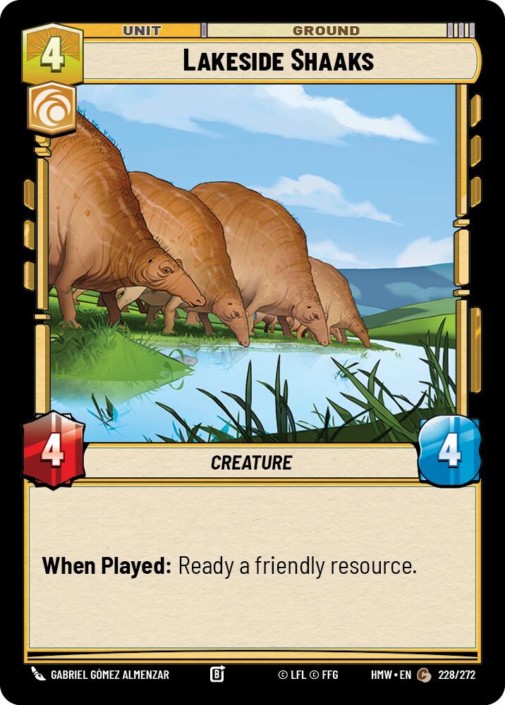 Lakeside Shaaks (228/272) (228/272) [Homeworlds] | Cards and Coasters CA