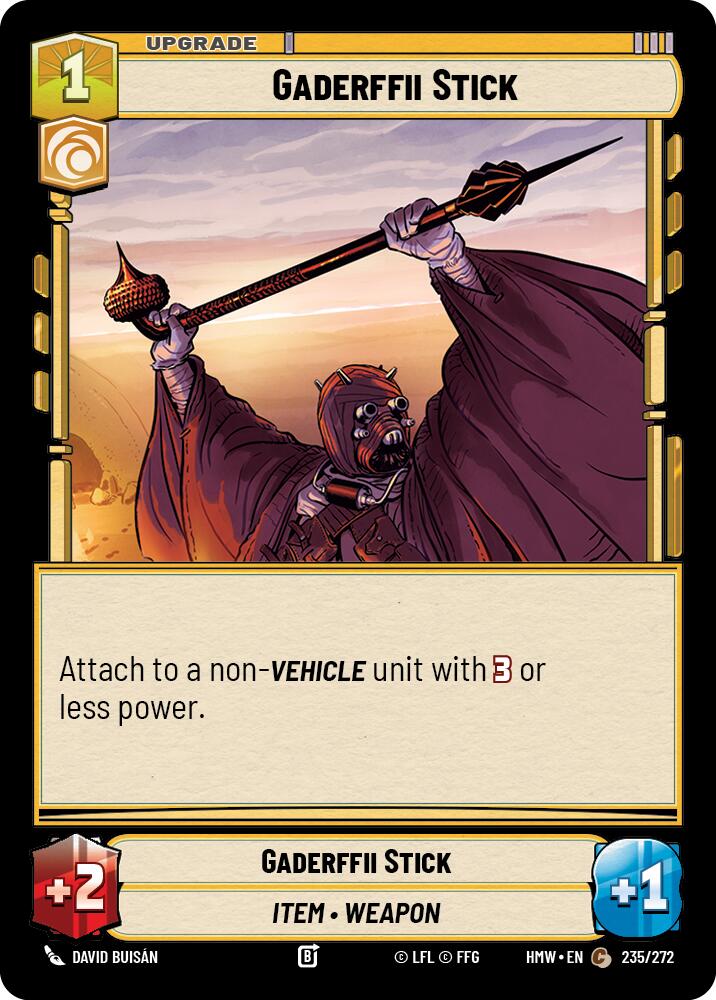Gaderffii Stick (235/272) (235/272) [Homeworlds] | Cards and Coasters CA