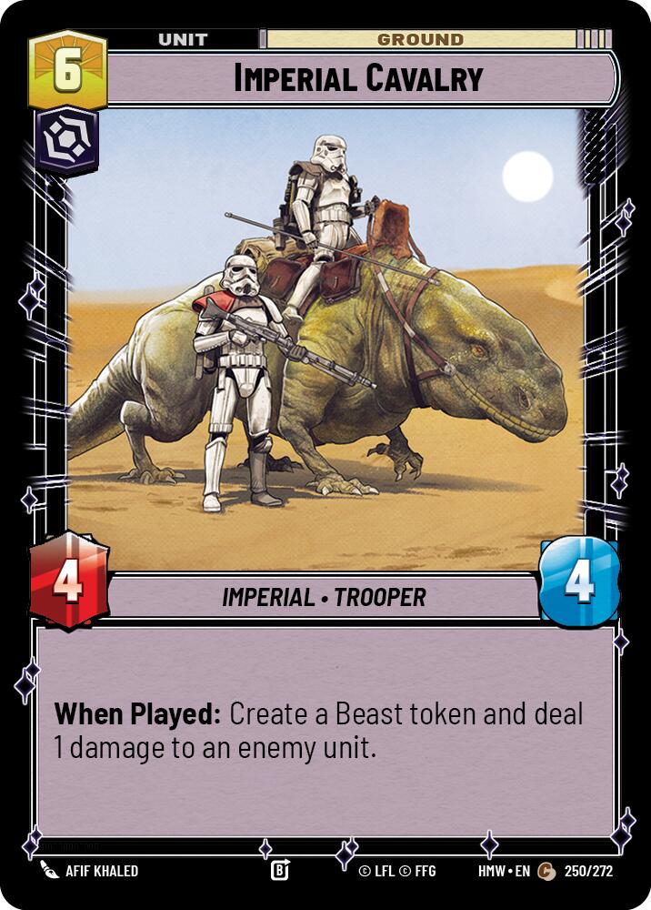 Imperial Cavalry (250/272) (250/272) [Homeworlds] | Cards and Coasters CA
