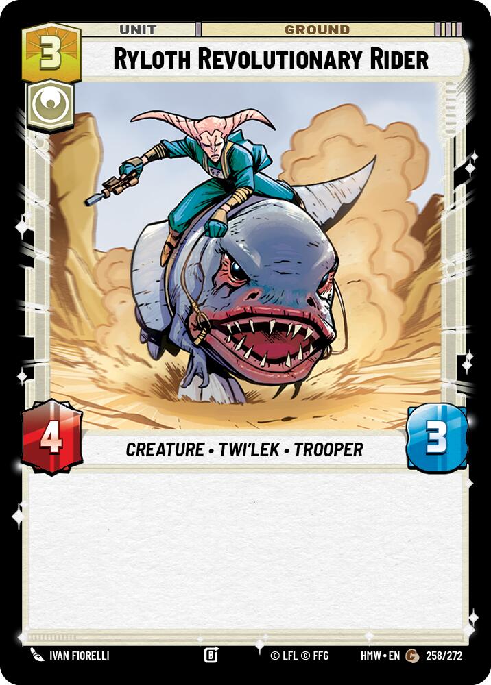Ryloth Revolutionary Rider (258/272) (258/272) [Homeworlds] | Cards and Coasters CA
