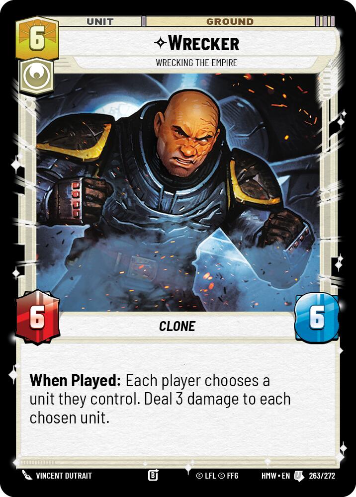 Wrecker - Wrecking the Empire (263/272) (263/272) [Homeworlds] | Cards and Coasters CA