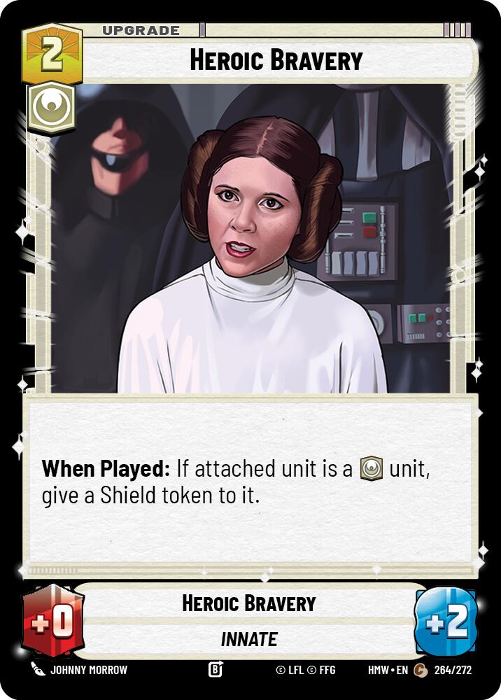 Heroic Bravery (264/272) (264/272) [Homeworlds] | Cards and Coasters CA