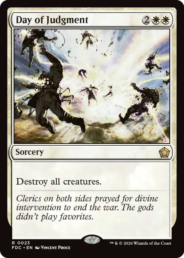 Day of Judgment [Foundations Commander] | Cards and Coasters CA