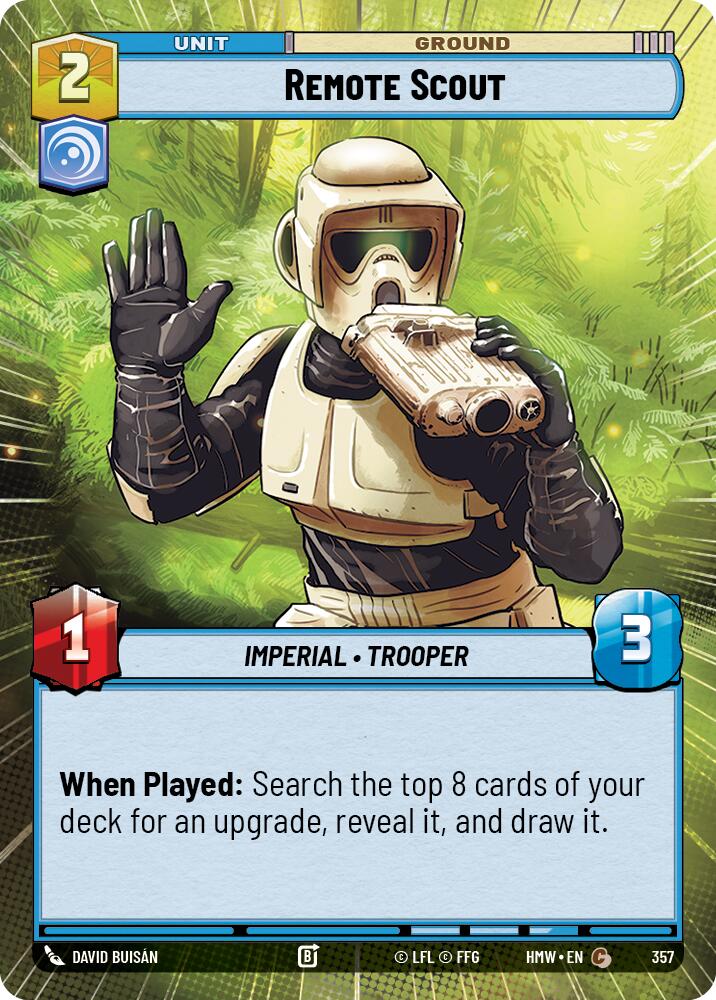Remote Scout (357) (Hyperspace) (357) [Homeworlds] | Cards and Coasters CA