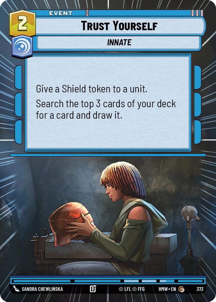 Trust Yourself (373) (Hyperspace) (373) [Homeworlds] | Cards and Coasters CA