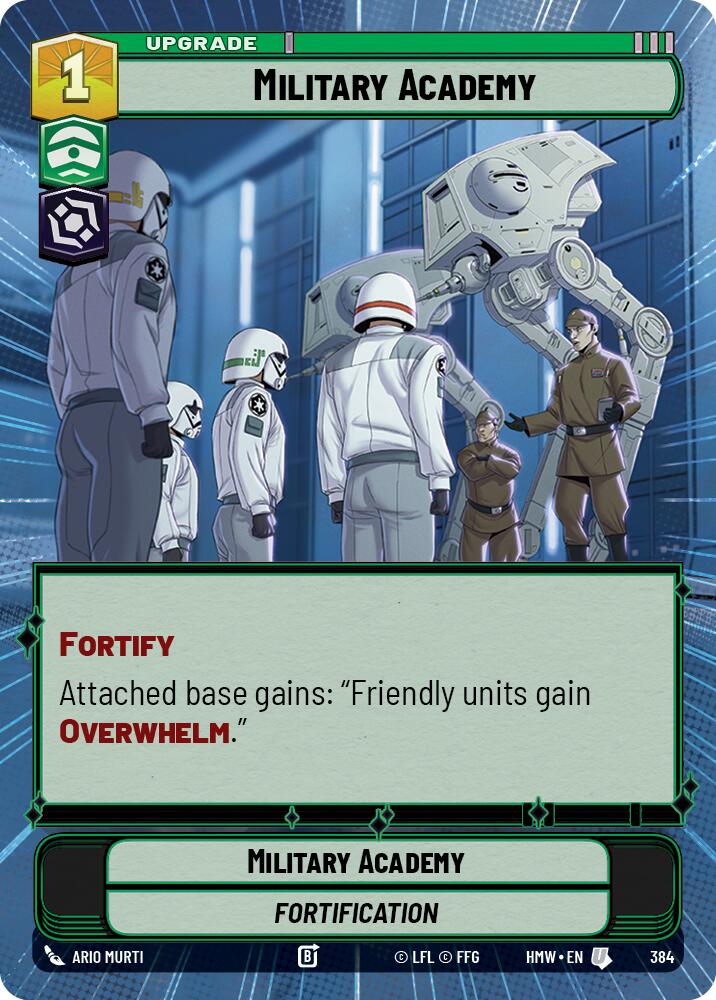 Military Academy (384) (Hyperspace) (384) [Homeworlds] | Cards and Coasters CA